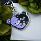 Bia & Bone Heart Acrylic Keychain