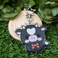 Baby Cow Beau Acrylic Keychain
